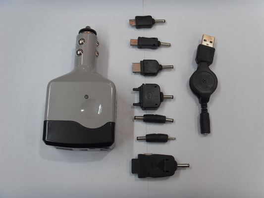 OEM 12Vの携帯電話の小型旅行差込式USB車の充電器のアダプターのコネクター
